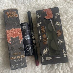 Disney Hocus Pocus x Colourpop Brand New Lip & Fake Lash Bundle